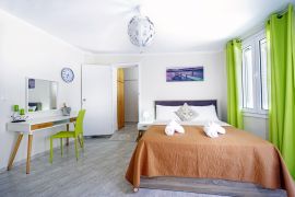 Nea Chora Maisonette, Chania town, bedroom ground floor 1a