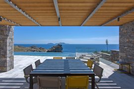 Villa Faros, Agios Pavlos, exterior dining area 2