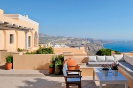 Archipel Mansion, Fira, terrace 1