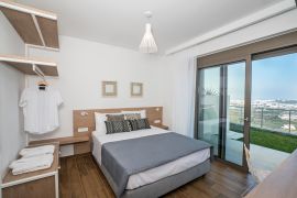 Villa Infinity View, Nerokoúros, bedroom ground floor 1a