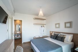 Villa Infinity View, Νεροκούρος, bedroom ground floor 1c