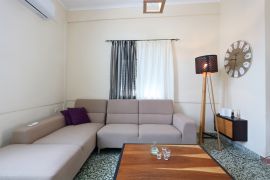 Modern City Apartment, Chania (Byen), living room corner 3