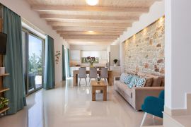 Elia Villa, Falassarna, open plan area