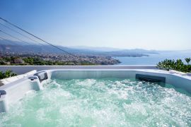 Rooftop Jacuzzi Apartment, Χανιά, jacuzzi 7