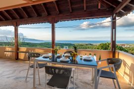 Villa Nature View, Ταυρωνίτης, ground floor balcony 1