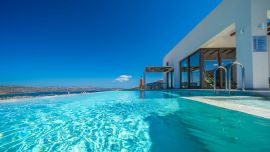 Villa Infinity View, Nerokoúros, infinity pool 2