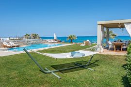 Beachfront Villa, Hersonissos, pool area 5d