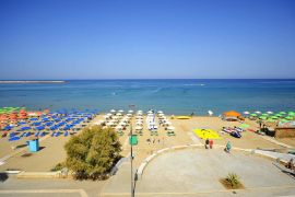 Steris Beach Hotel Apartments, Rethymnon town, beach 2