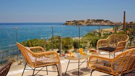 Archipelagos Hotel, Rethymno town, veranda 2