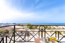 Aqua Marina Apartments, Rethymno town, balcony 3