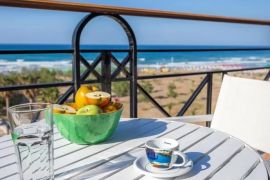 Aqua Marina Apartments, Rethymno town, balcony 1b