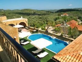 Palazzo Loupassi Boutique Villas, Kolymbari, pool area overview