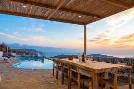 Orea Villa, Elounda, outdoor dining area 2