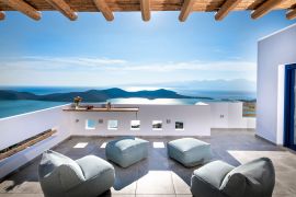 Orea Villa, Elounda, outdoor living room 1