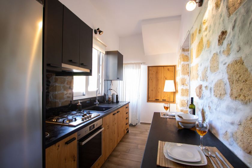 Comfy Apartment, Ville de La Canée, fully equipped kitchen 1b