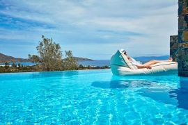 Elounda Palm Hotel, Elounda, infinity suite swimming pool 1