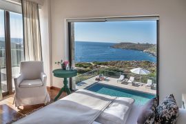 Divine Villas, Tersanas, bedroom top floor view 2
