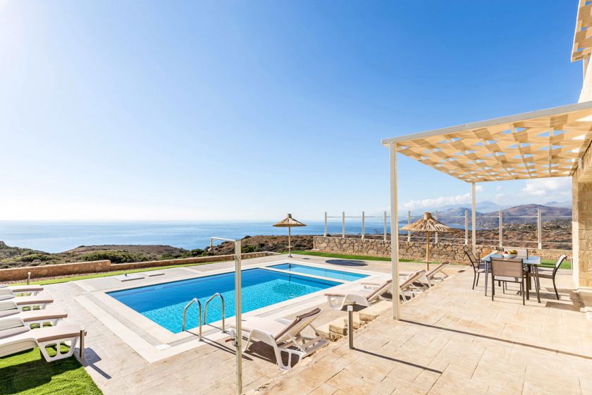 Villa Thea, Triopetra, villa thea view