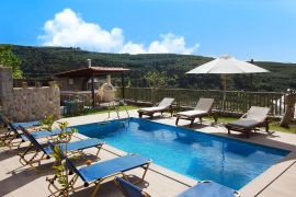 Beautiful Villa, Maleme, pool 3