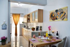 Aristea Seaside Apartment, Chania town, kitchen 1c