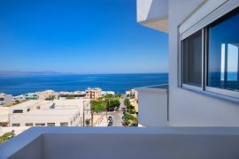 Seaview Apartment, Chania town, balcony 2a