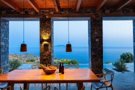 Lagremha Villa, Agios Pavlos, outdoor dining area 2