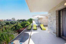 Southern Villa Kalamaki, Καλαμάκι, balcony bedroom 1a