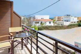 Seaside Apartment, Platanias, balcony 1a