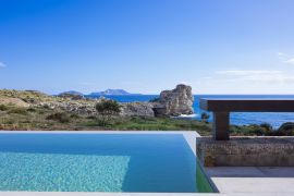 Villa Ocean, Άγιος Παύλος, pool area view 3