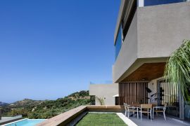 Modern Villa, Plakias, villa 1 garden area 1