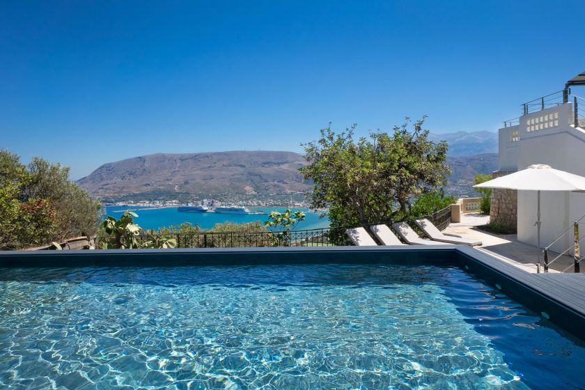 Kassiopeia Villa, Chania (Byen), private pool 1