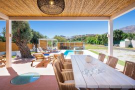 Villa Marianna, Agia Galini, outdoor dining area 1a