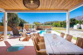 Villa Marianna, Агиа Галини, outdoor dining area 01a