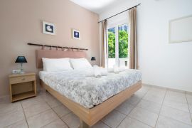 Aptera Beach Apartment, Χρυσή Ακτή, aptera bedroom double 1b