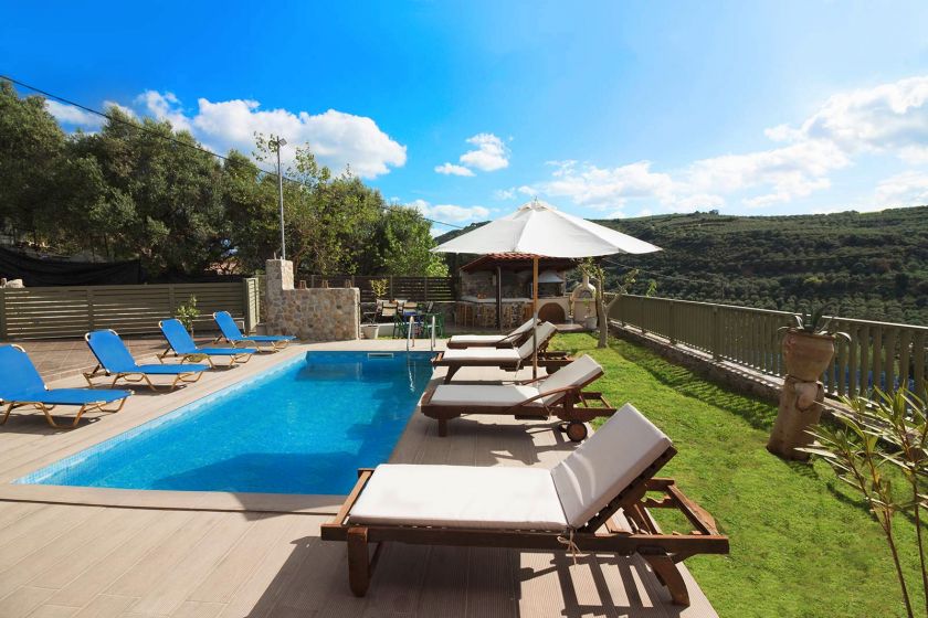 Beautiful Villa, Μάλεμε, private pool 1