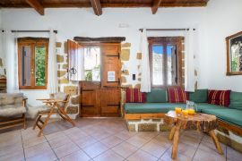 Topolia Villas, Falassarna, living room area 1