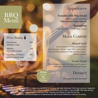 Local Chef, Χανιά, Barbecue menu 1