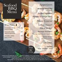 Local Chef, Chania, seafood barbecue menu 1