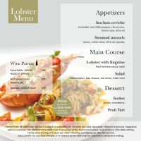 Local Chef, Ханья, lobster menu 1
