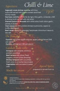 Local Chef, Chania, chilli and lime seafood 1