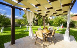 Nature Heaven Villa, Тавронитис, pergola dining area 1a