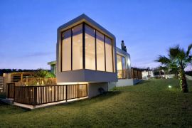 Modern Interior Villa, Maleme, modern interior villa nightview 1a