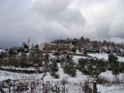 Aposperitis Houses, Μπαλί, drosia-village-winter